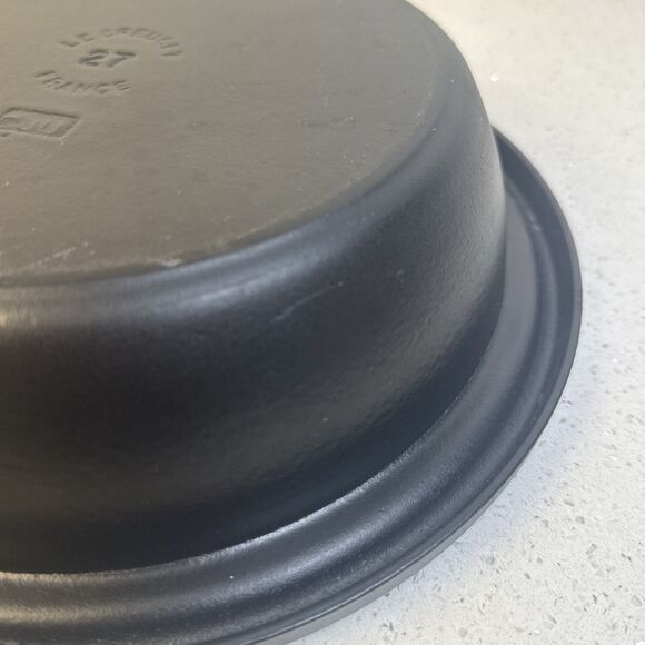 LE CREUSET #27 France Red Enamel Cast-Iron/Stoneware 2.5 Qt Moroccan TAGINE - Picture 14 of 16